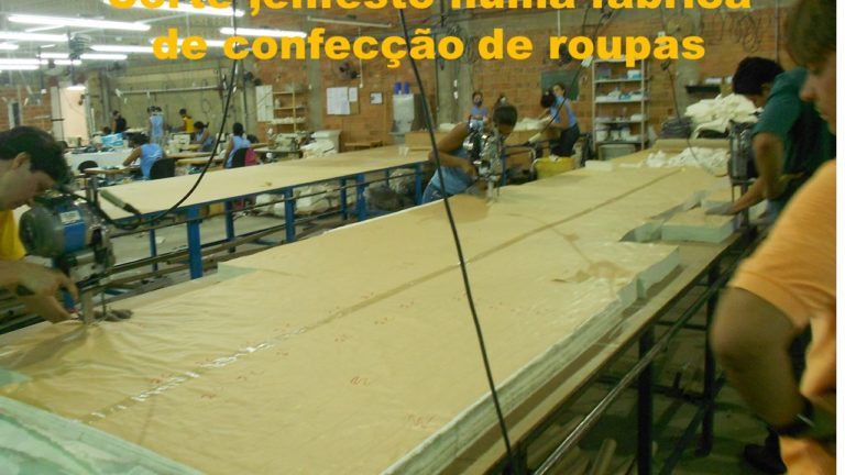 Setor de Corte na sua Fábrica de Roupas