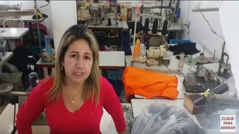 Depoimento Janaína faccionista