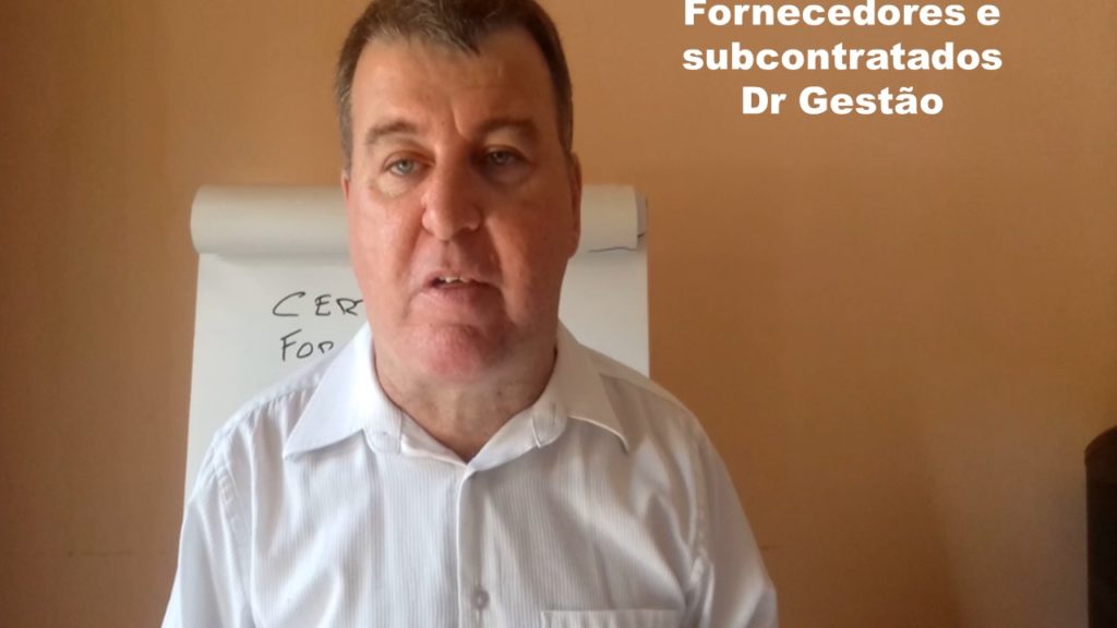 Fornecedores e subcontratados-Dr Gestão