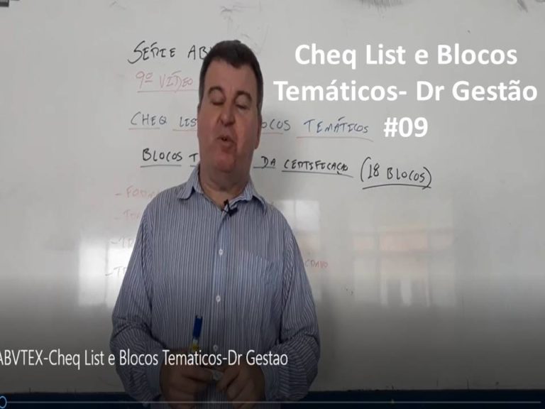 ABVTEX - Checklist e Blocos Temáticos