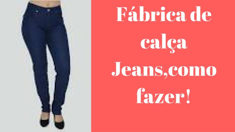Como Montar Fábrica de Jeans. Anote tudo que eu falo. Talvez nunca ninguém te contou o que falo em vídeo. Aproveite e anote tudo.