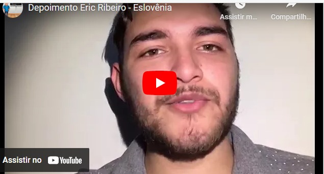 Depoimento Eric Ribeiro - Eslovênia, Po morar fora do pais, o depoimento dele muito me sensibizou. Não tenho palavras para agradecer.