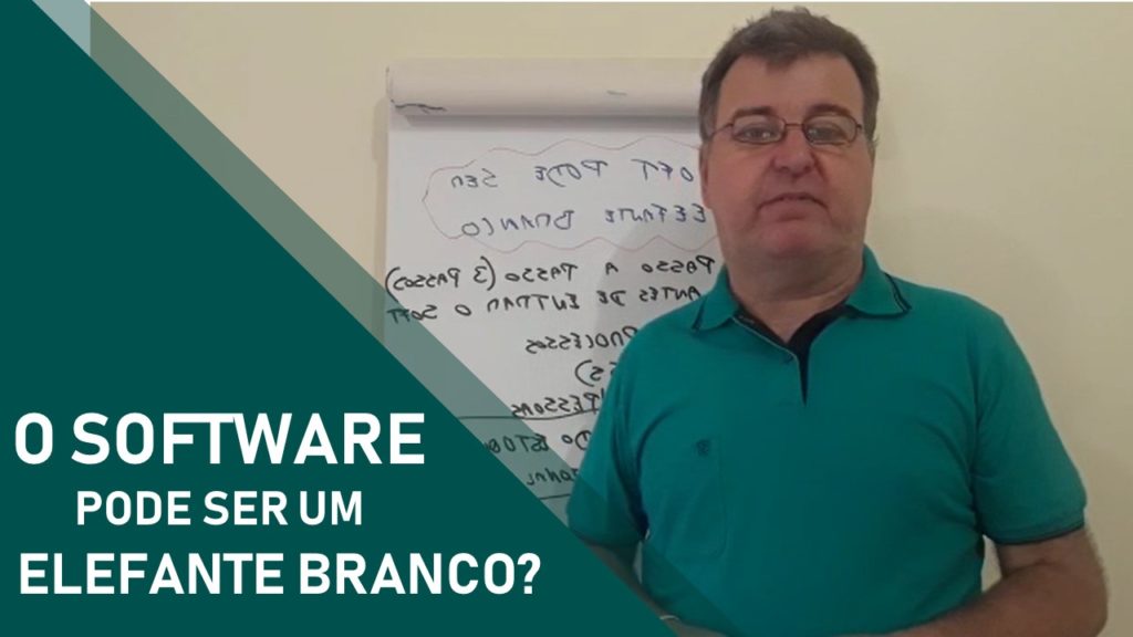 O Software pode ser um Elefante Branco. Porque ele no início de um trabalho de consultorias por exemplo. Acerte os processos para depois pensar nisso