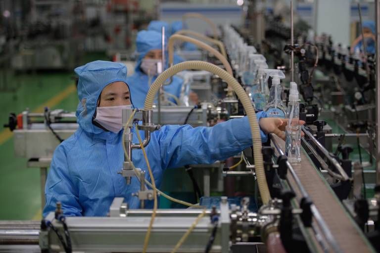 linha de producao coreia