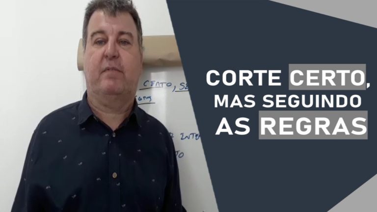Para que possa ter um corte certo. É necessário seguir umas regras. Ai vai ajudar na modelagem e ser um facilitador na costura.