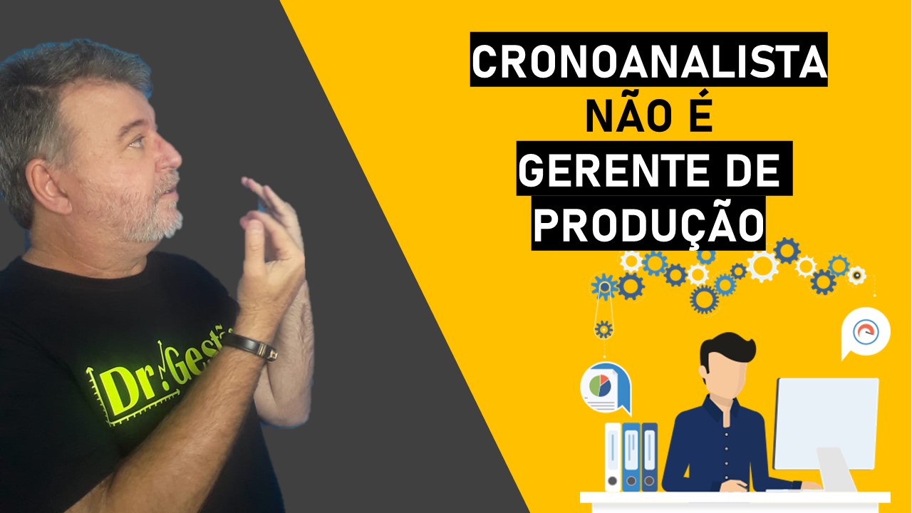 Cronoanalista Não é Gerente - Dr. Gestão - Luiz Roberto Saraiva