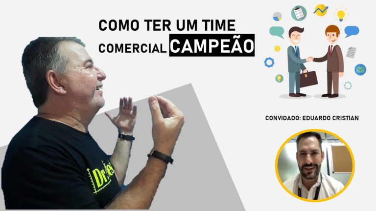 Time Comercial Campeão. Bati um papo com Eduardo Cristian que foi muito útil dando sacadas que vão te ajudar muito,