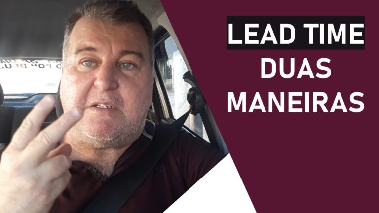 Lead Time Duas Maneiras. Uma você planeja seu Cronograma pelo tempo que demora cada fase. A outra entra a experiência do gestor.