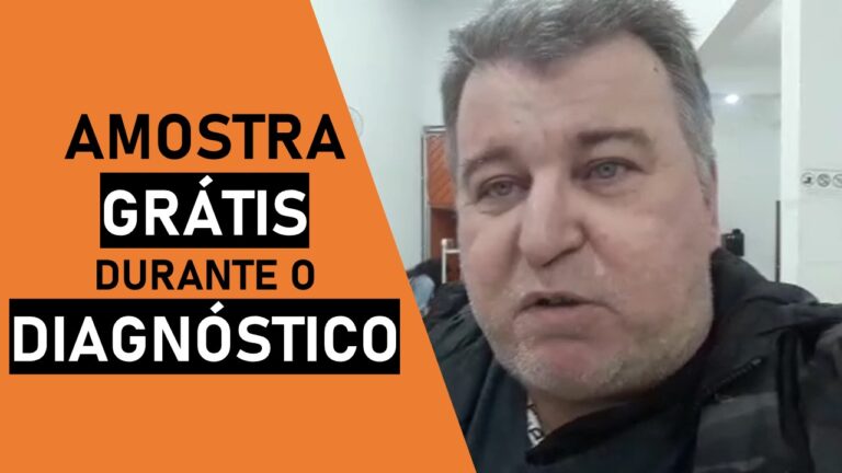 Amostra Grátis Durante o Diagnóstico, vai ver na prática já os resultados na minha visita. No vídeo pode ver o ANTES e o DEPOIS.