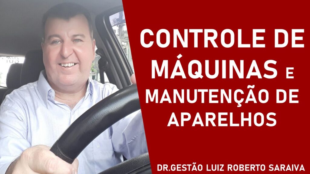 Controle Aparelhos e Máquinas. Explico a forma correta de controlar e porque e a importância desse assunto as confecções e facções e costura.