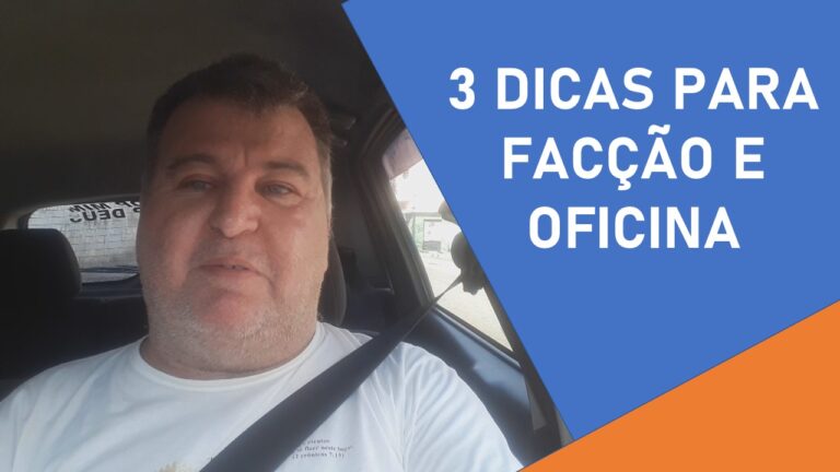 03 Informações Facção-Oficina. A importância de ter abastecimento, valor justo e menor prazo de pagamento.