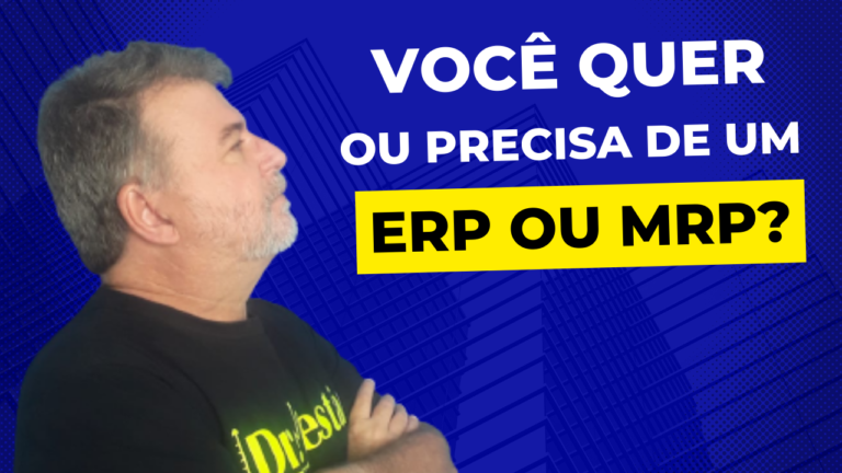 Você Que Precisa MRP e ERP . O MRP vai fazer a explosão dos materiais que vai precisar montar as peças. O ERP interliga a empresa.
