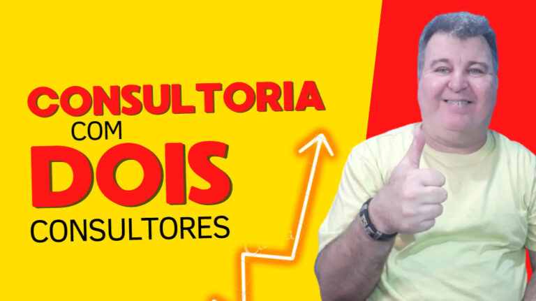 Consultoria com 2 Consultores - Dr Gestão , muito mais vantagens que desvantagens. Acredite não tem aumento de valor por isso.