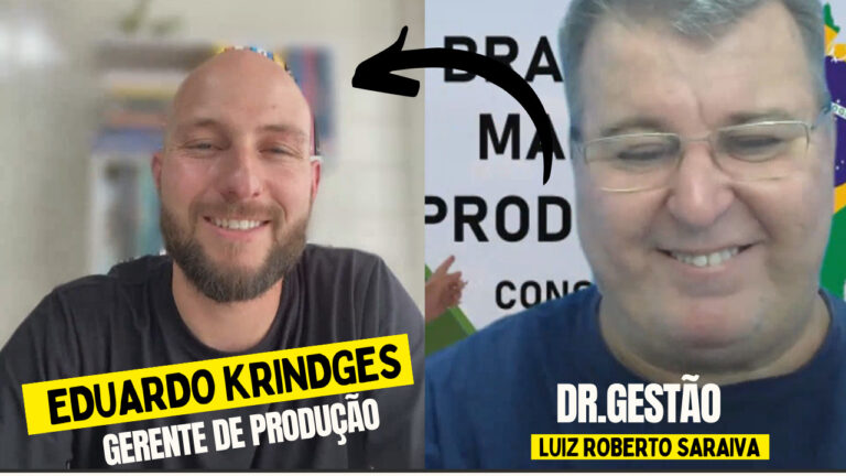 Eduardo Gerente de Produção. Bate papo que eu explorei bastante o Eduardo trazendo muita coisa que eu defendo. E está aqui para você.