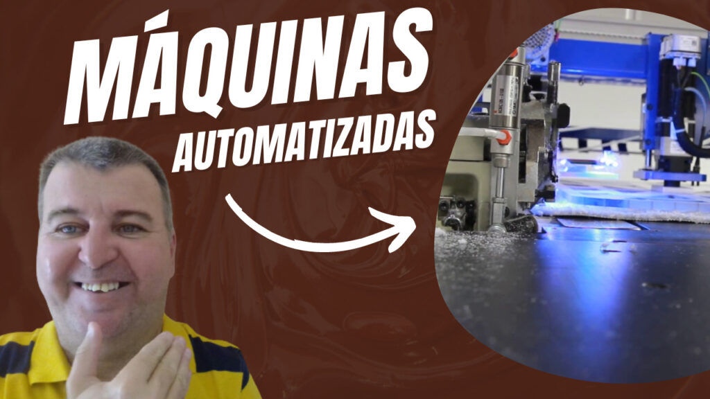 Máquinas Automatizadas, muitas empresas usam no seu parque fabril esse tipo de máquina. Aguns produtos inclsuive usam apenas a automação.