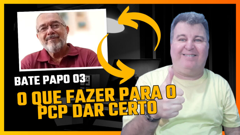 Bate Papo 03 Sobre PCP. Esse último conteúdo que trago faz parte da serie de 03 artigos com vídeo. Sensacional que sempre afirmo vai te ajudar
