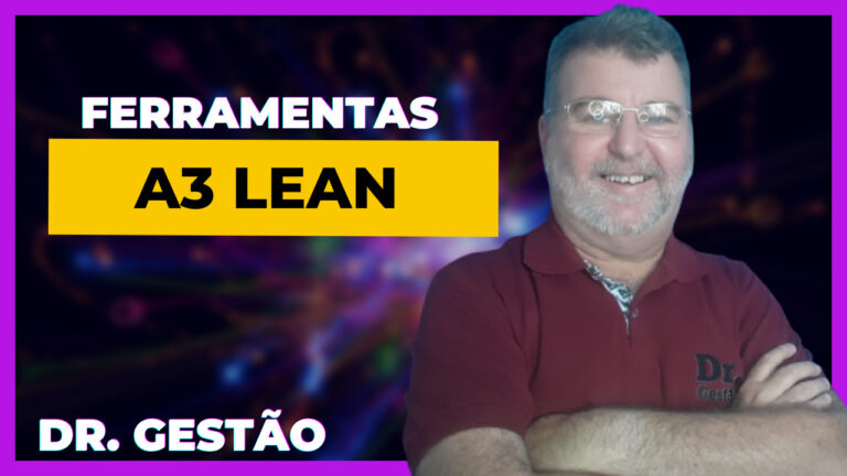 Ferramenta A3 Lean. Ferramenta simples para idenficar o problema de forma mais rápida. Facilitando com a solução do problema.