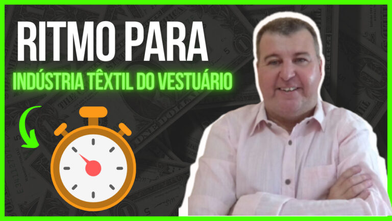 Ritmo Para Indústria Têxtil do Vestuário. Aprenda comigo como pode ter o tempo de um produto apreendendo a crometrarar de forma prática.