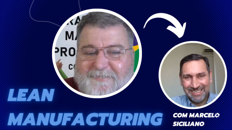 Lean Manufactoring com Marcelo Siciliano. Foi uma dos mais bate papo mais suificativos que eu tive no canal. Dois apaixonados pelo Lean