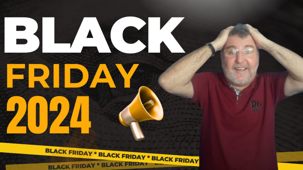 Black Friday 2024. Data esssa dia 25 de Novembro que eu comemoro meu aniversário. Então a minha felicidade é plena sobre esse tema.