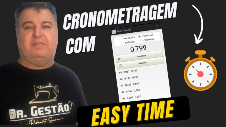 Cronometragem com Easy Time. Tudo que você precisa saber para trabalhar com o cronmetro Easy Time baixando pelo app.
