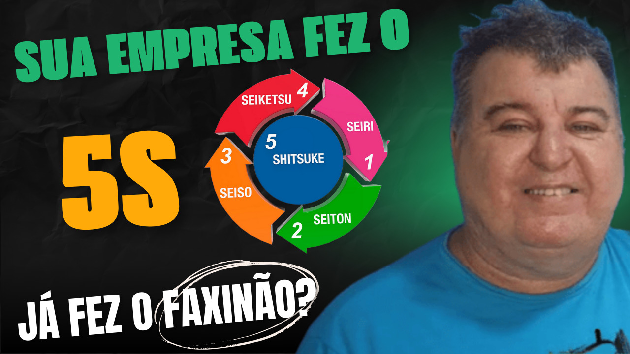 Muitos não se preocupam, mas é essencial se atentar para o 5S. Sua Empresa com o 5S e Faxinão. Sua empresa em outro patamar...