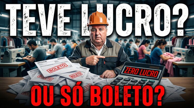 lucro ou boleto confecção