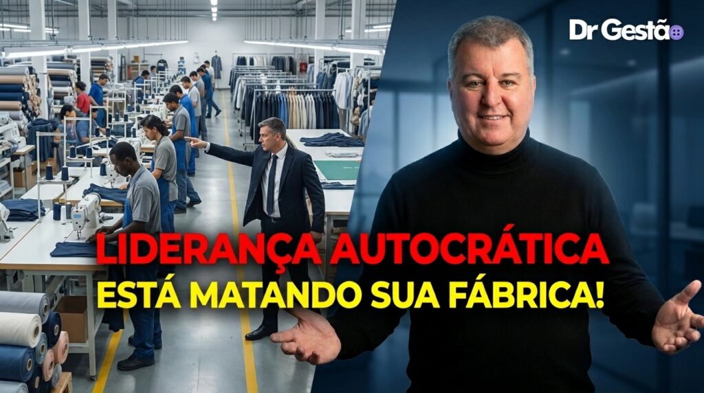 liderança situacional reduz turnover confecção